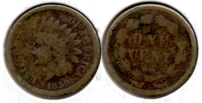 1859 Indian Head Cent AG-3 ai