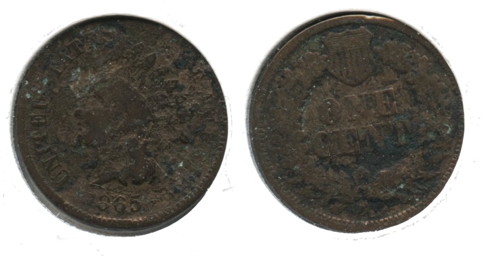 1865 Indian Head Cent Filler #b