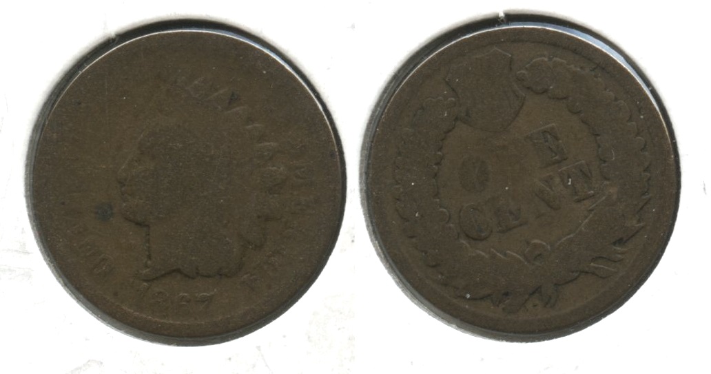 1867 Indian Head Cent AG-3 #i