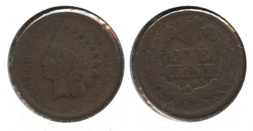 1868 Indian Head Cent AG-3 #k