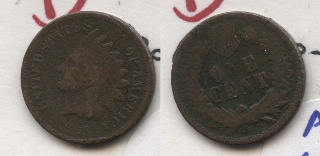 1868 Indian Head Cent AG-3 #m