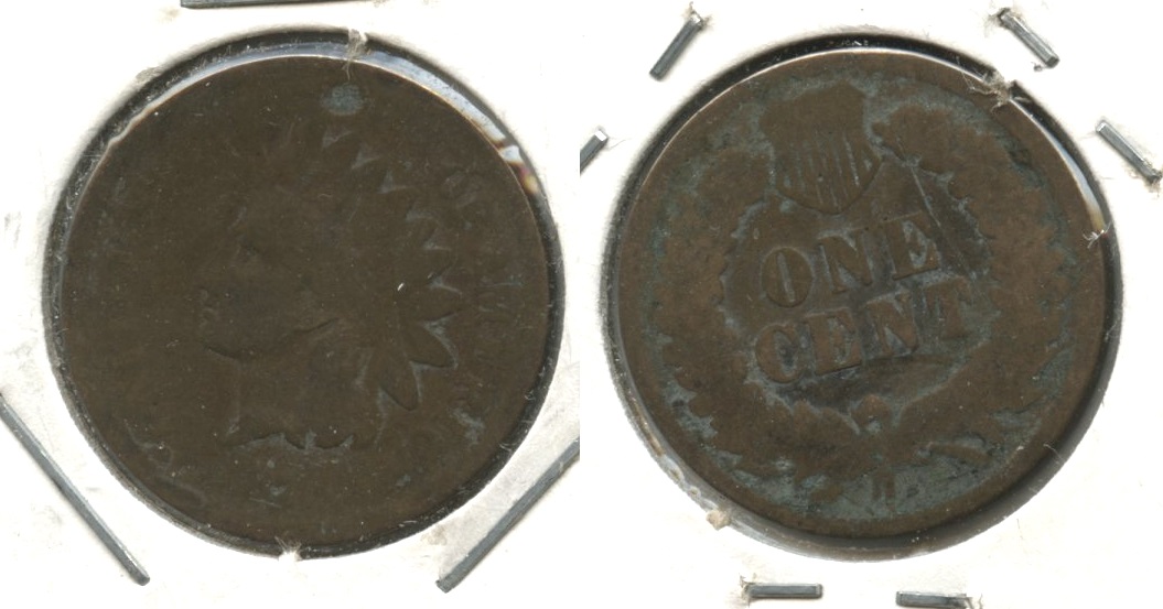 1873 Indian Head Cent Fair-2 #j