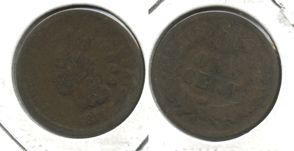 1874 Indian Head Cent AG-3 #ah