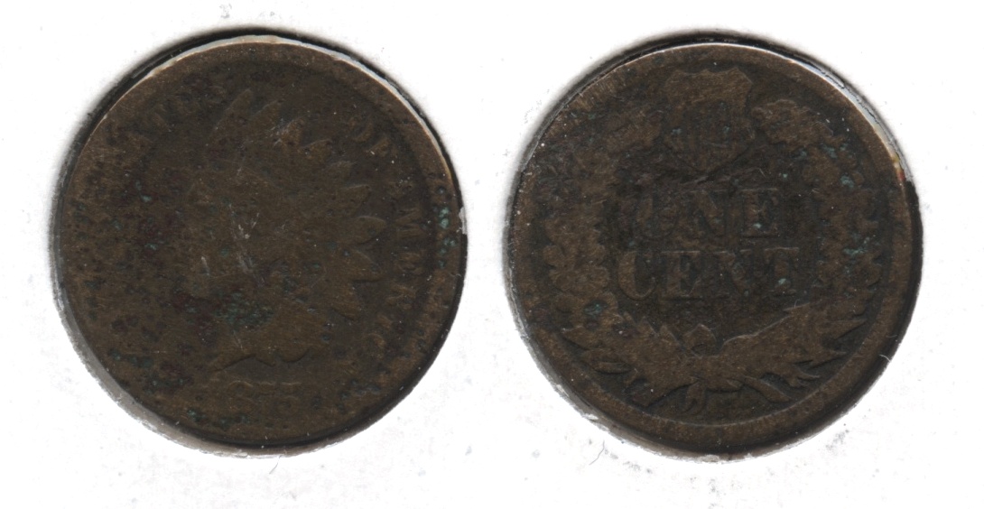 1875 Indian Head Cent Fair-2 #ap