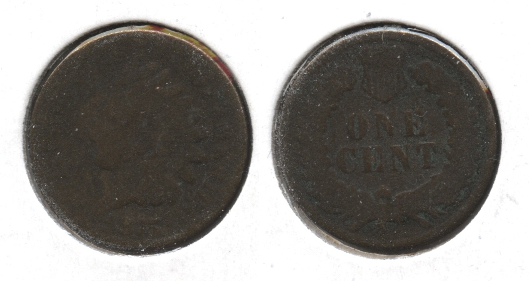 1875 Indian Head Cent Fair-2 #av