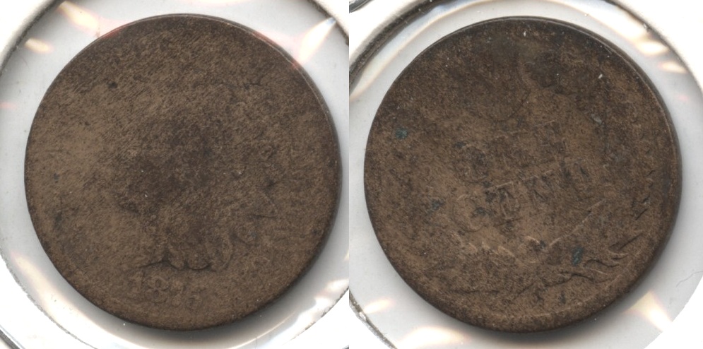 1875 Indian Head Cent Fair-2 #r