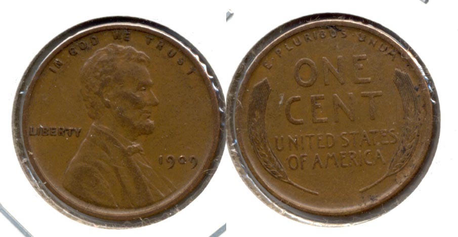 1909 Lincoln Cent AU-50 ae