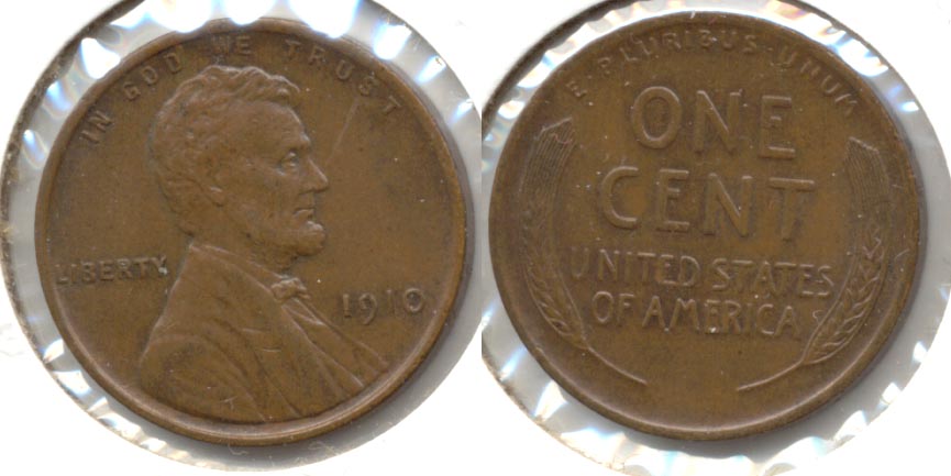 1910 Lincoln Cent MS-63 Brown b