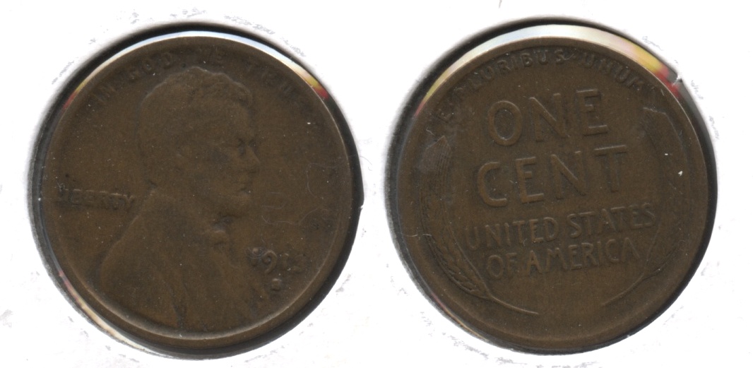 1913-S Lincoln Cent Fine-12 #o