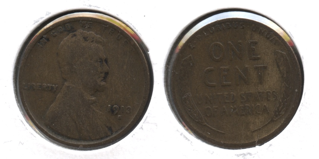 1913-S Lincoln Cent VG-8 #q