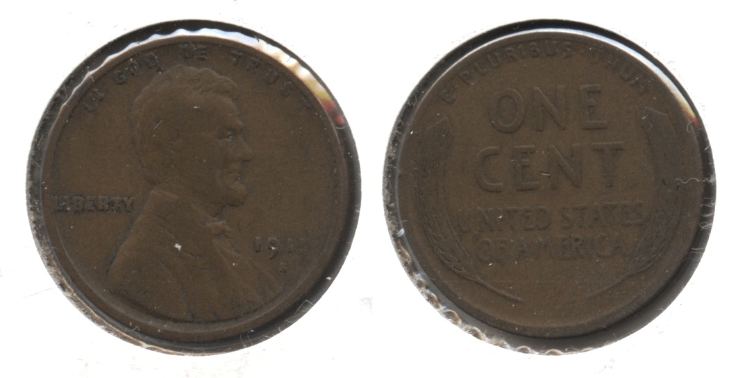 1915-S Lincoln Cent Fine-12 #ac