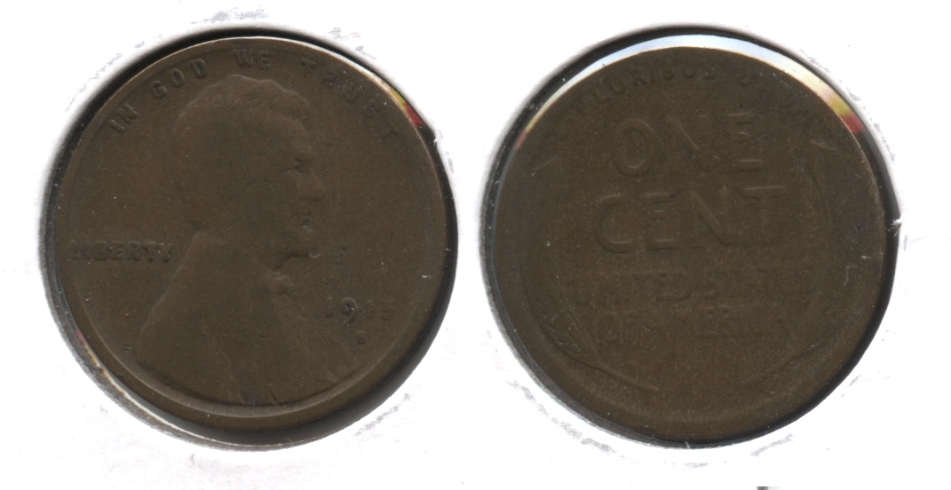 1915-S Lincoln Cent Good-4 #g