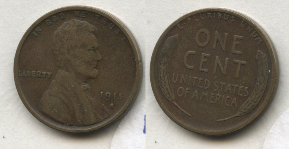1915-S Lincoln Cent VF-20 #ao
