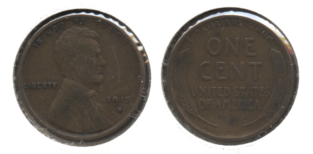 1915-S Lincoln Cent VF-20 #k