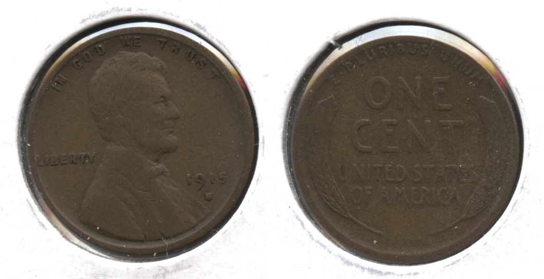 1915-S Lincoln Cent VG-8 #s
