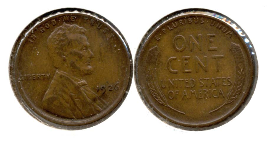 1926 Lincoln Cent AU-50 i