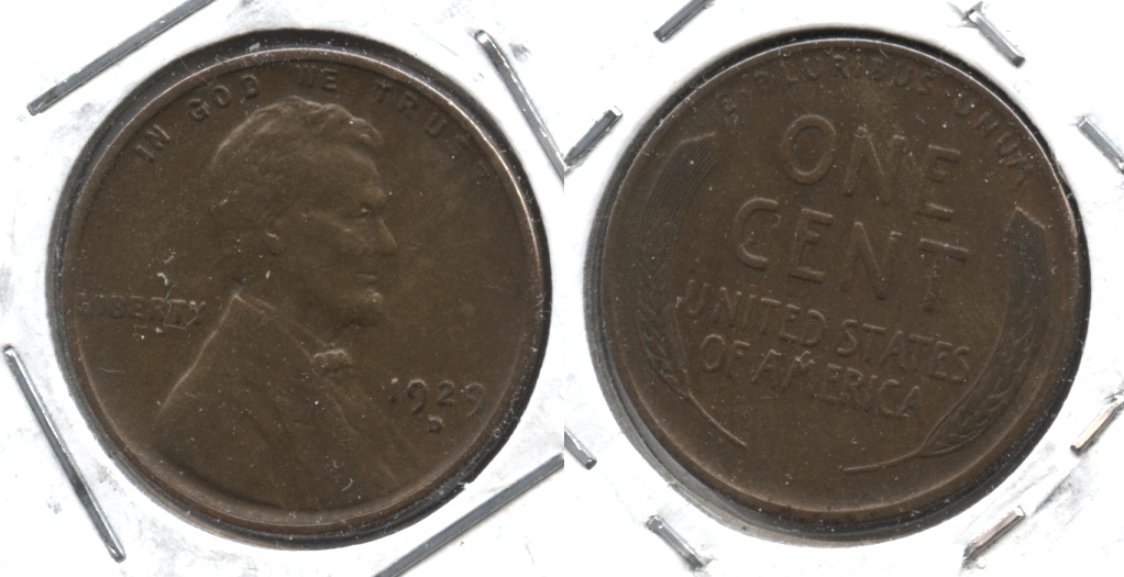 1929-D Lincoln Cent EF-40 #s