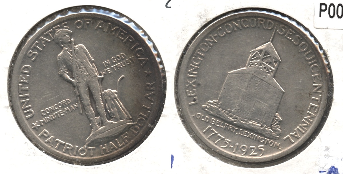 1925 Lexington Commemorative Half Dollar AU-50 #d