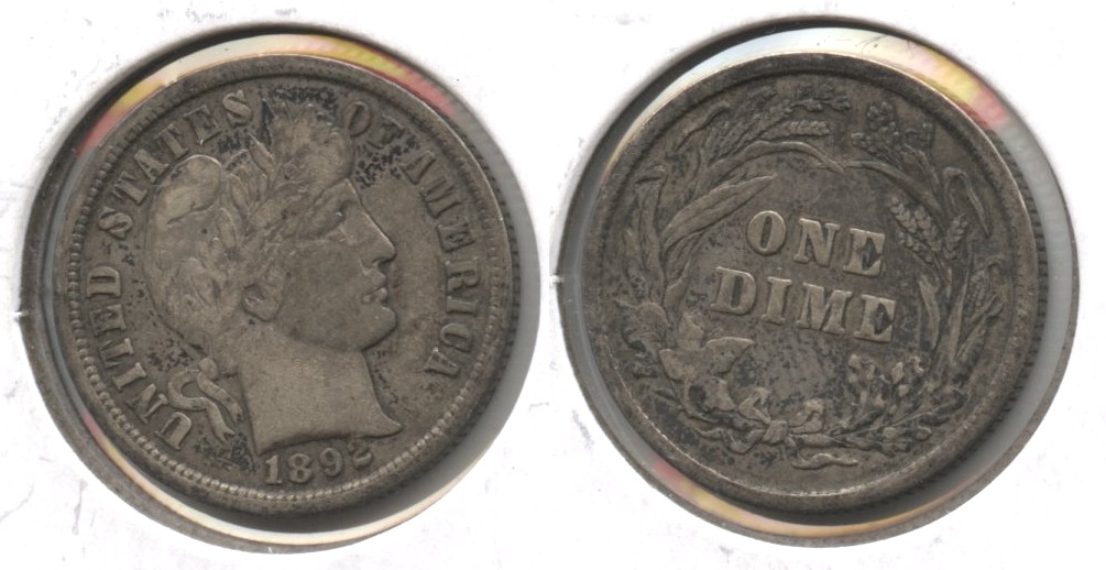 1892 Barber Dime VF-20 #a