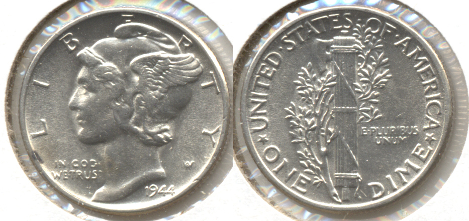 1944 Mercury Dime MS-63 ae