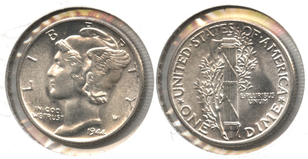 1944 Mercury Dime MS-65 #a
