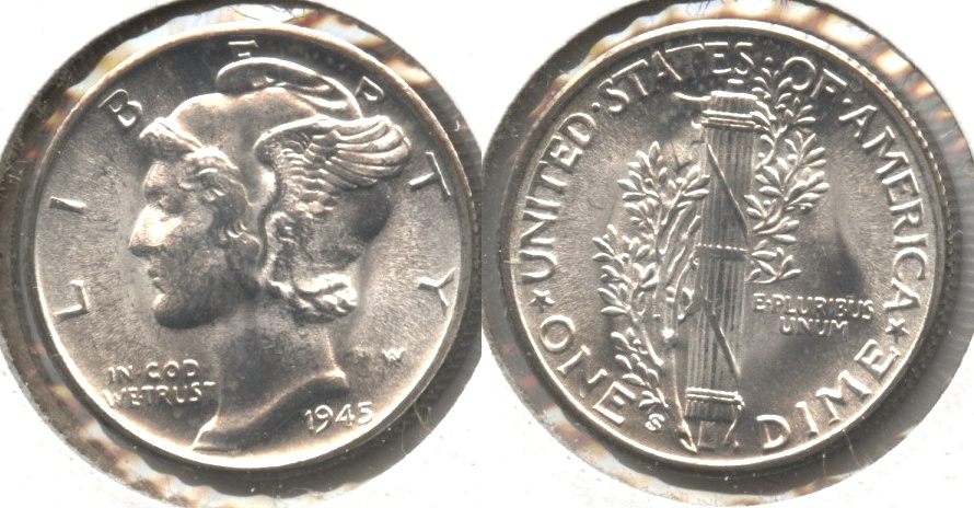 1945-S Mercury Dime MS-63 #ah