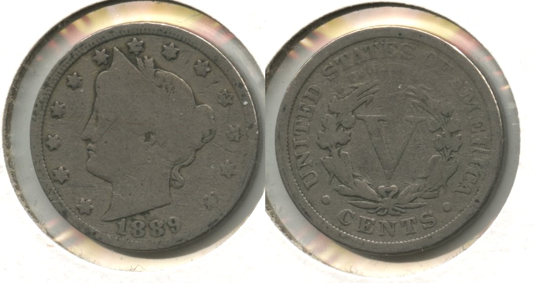 1889 Liberty Head Nickel Good-4 #h