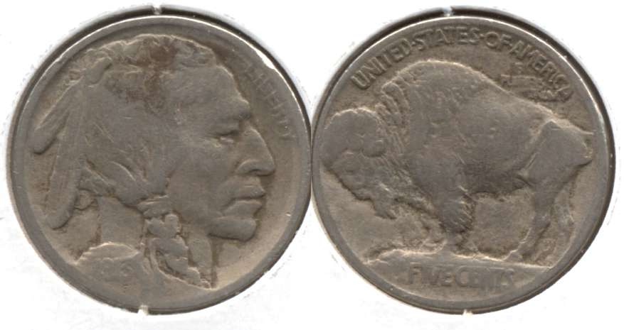 1913 Type 1 Buffalo Nickel VG-8 n