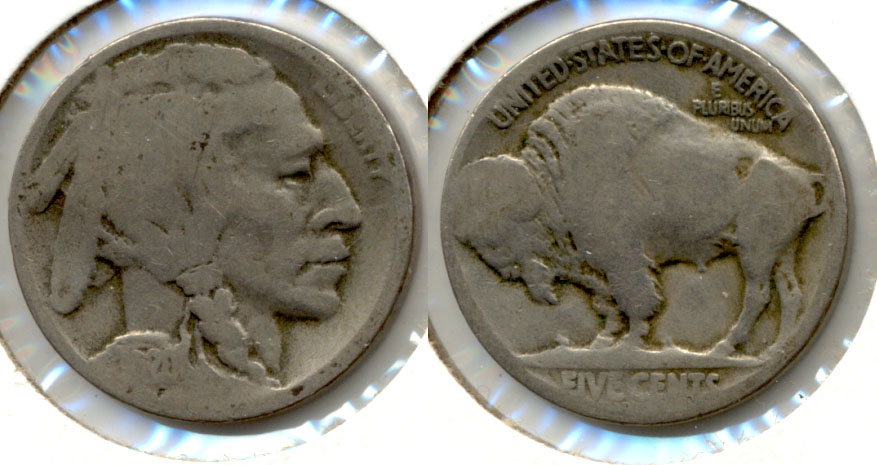 1920-D Buffalo Nickel AG-3 e