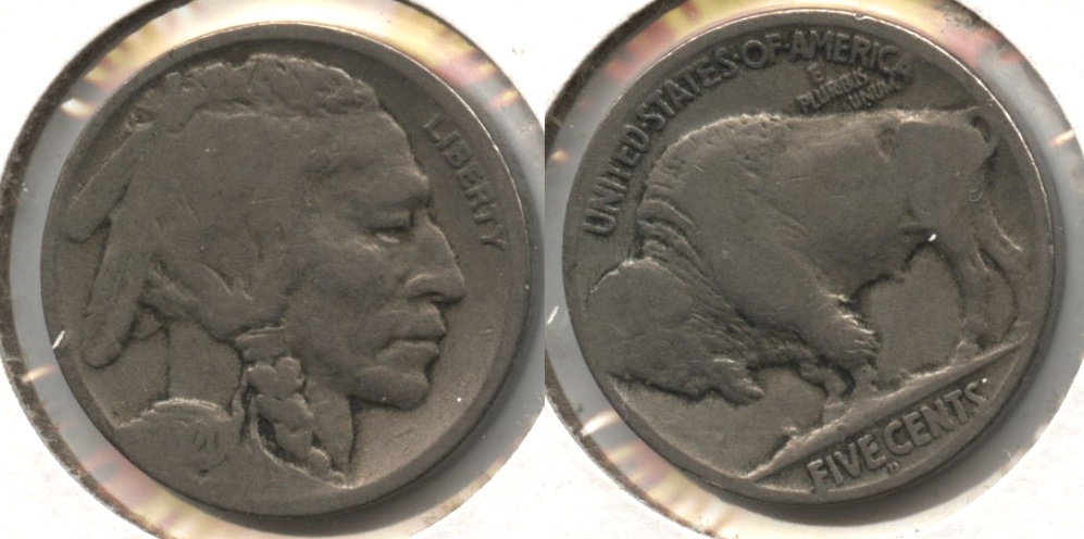 1920-D Buffalo Nickel Good-4 #al