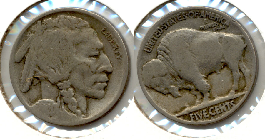 1920-D Buffalo Nickel Good-4 t