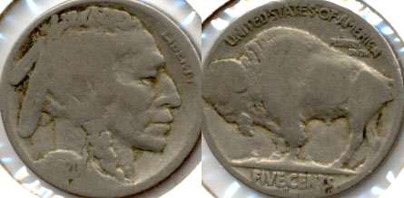 1920-S Buffalo Nickel Good-4 k