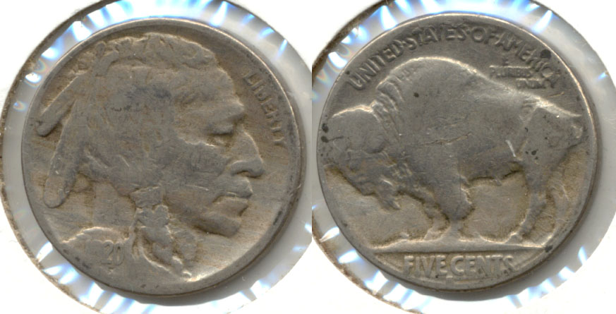 1920-S Buffalo Nickel Good-4 v