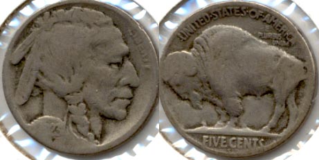 1923-S Buffalo Nickel Good G-4 x