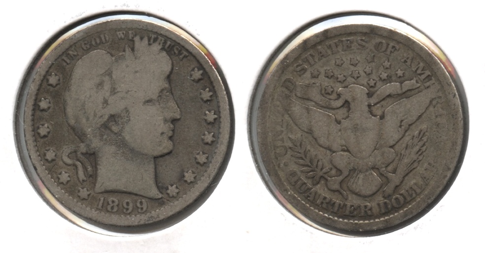1899 Barber Quarter Good-4 #ab