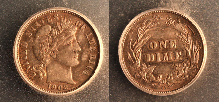 1902-O Barber Dime ICG MS-60 camera small