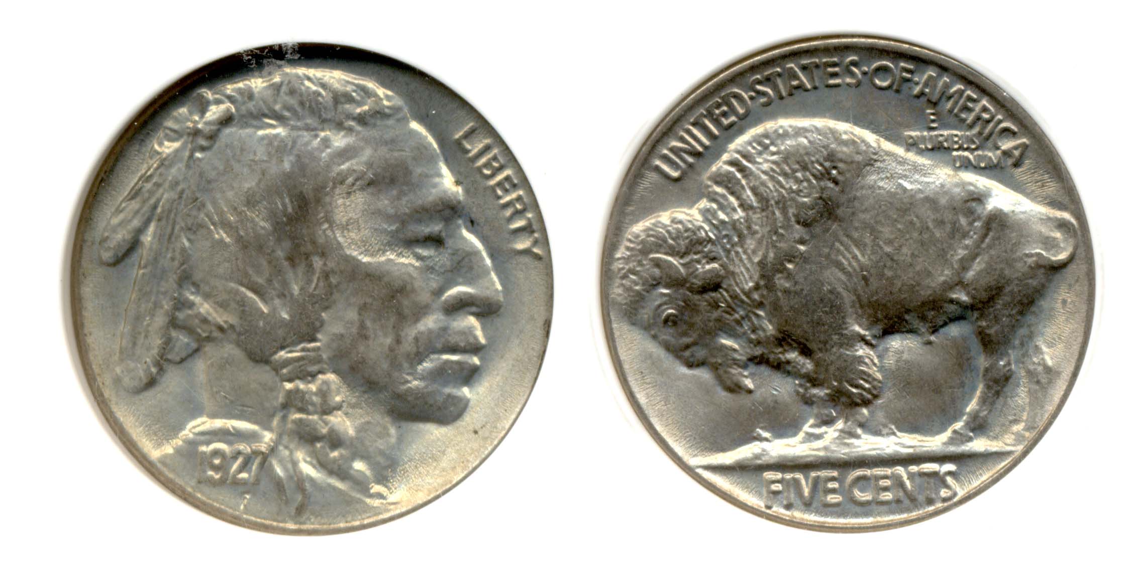 1927 Buffalo Nickel PCI MS-65